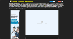 Desktop Screenshot of bubbletrouble2.net