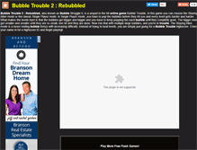 Tablet Screenshot of bubbletrouble2.net